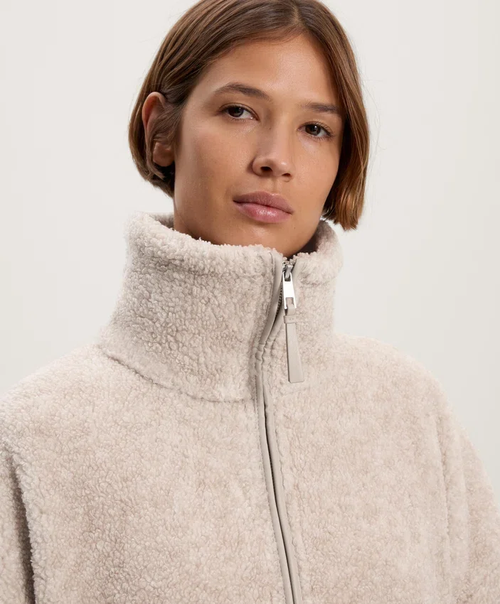 Oversize-Jacke aus Lammfell Oversize-Jacke aus Lammfell