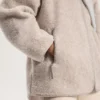 Oversize-Jacke aus Lammfell Oversize-Jacke aus Lammfell