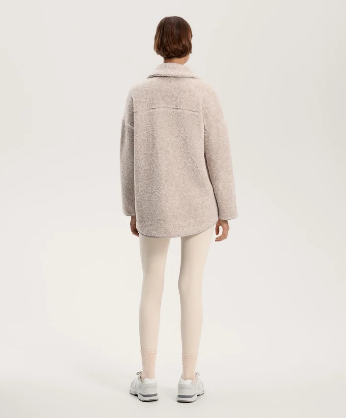 Oversize-Jacke aus Lammfell Oversize-Jacke aus Lammfell