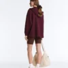 Oversize-Kapuzenjacke aus Baumwollpiqué Oversize-Kapuzenjacke aus Baumwollpiqué