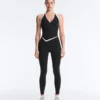 Perfect-Adapt Ärmelloser langer Jumpsuit mit Kontrast Perfect-Adapt Ärmelloser langer Jumpsuit mit Kontrast
