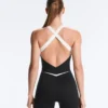 Perfect-Adapt Ärmelloser langer Jumpsuit mit Kontrast Perfect-Adapt Ärmelloser langer Jumpsuit mit Kontrast