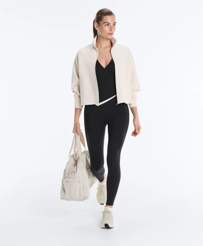 Perfect-Adapt Ärmelloser langer Jumpsuit mit Kontrast Perfect-Adapt Ärmelloser langer Jumpsuit mit Kontrast