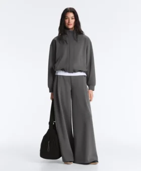 Piqué-Jacke aus Baumwolle