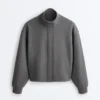 Piqué-Jacke aus Baumwolle Piqué-Jacke aus Baumwolle