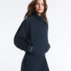 Piqué-Jacke mit kontrastierender Paspelierung aus Baumwolle Piqué-Jacke mit kontrastierender Paspelierung aus Baumwolle
