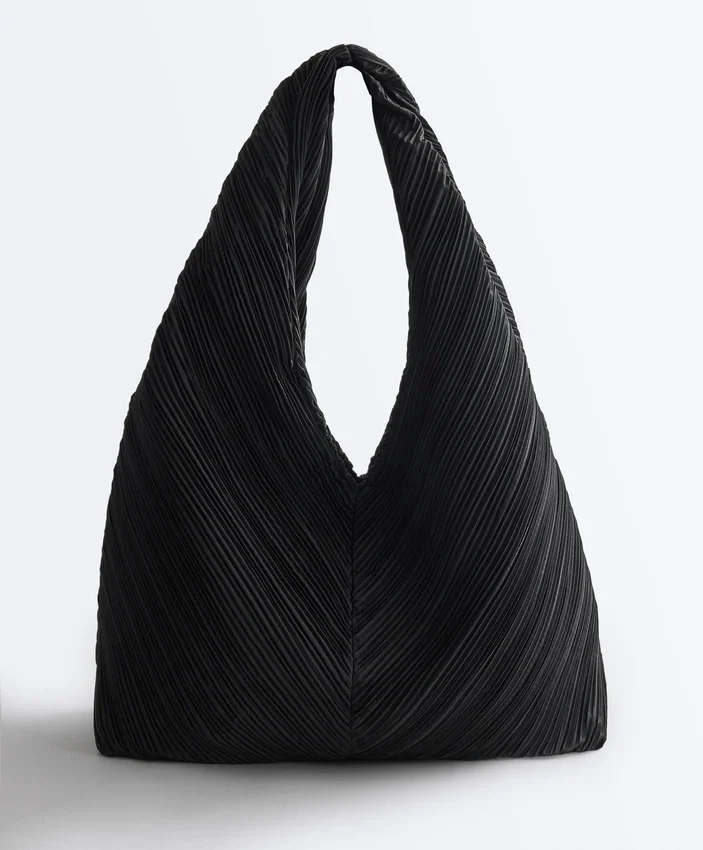 Plissierte Nylontasche Plissierte Nylontasche