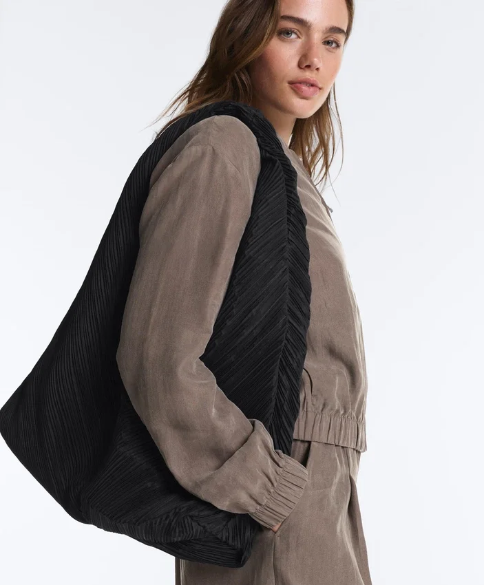 Plissierte Nylontasche Plissierte Nylontasche