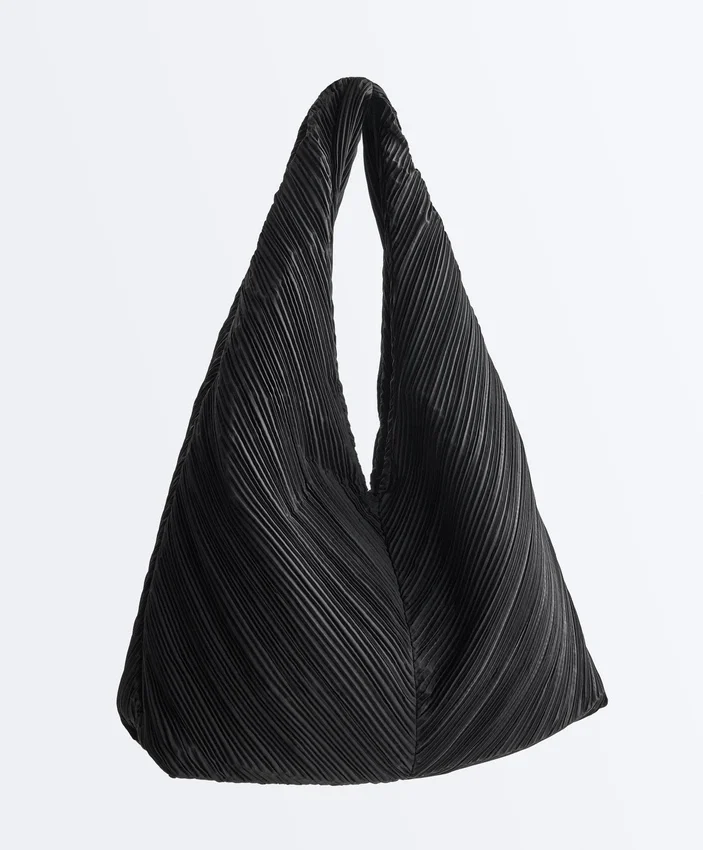 Plissierte Nylontasche Plissierte Nylontasche