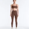 Plissierter Comfortlux-Sport-BH mit mittlerem Halt