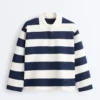 Polohemd aus Jacquard-Baumwollpiqué Polohemd aus Jacquard-Baumwollpiqué