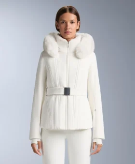 Primaloft® Ski wasserabweisende, supertaillierte Jacke