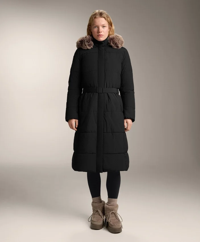 Primaloft® wasserabweisende, lange, wattierte Jacke Primaloft® wasserabweisende, lange, wattierte Jacke