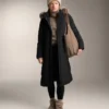 Primaloft® wasserabweisende, lange, wattierte Jacke Primaloft® wasserabweisende, lange, wattierte Jacke
