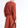 Pullover aus offenem Rippenstrick Pullover aus offenem Rippenstrick