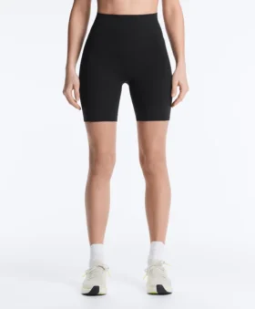 Radsport-Leggings mit hoher Taille und Compressive-Einsatz, 20 cm