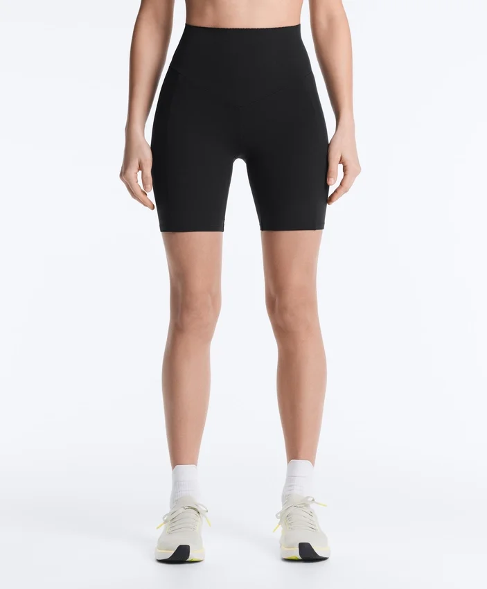 Radsport-Leggings mit hoher Taille und Compressive-Einsatz, 20 cm Radsport-Leggings mit hoher Taille und Compressive-Einsatz, 20 cm