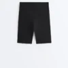 Radsport-Leggings mit hoher Taille und Compressive-Einsatz, 20 cm Radsport-Leggings mit hoher Taille und Compressive-Einsatz, 20 cm