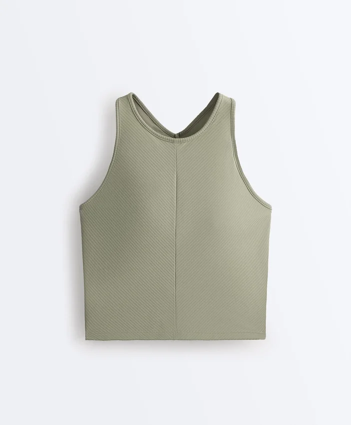 Rib Comfortlux Neckholder-Top Rib Comfortlux Neckholder-Top
