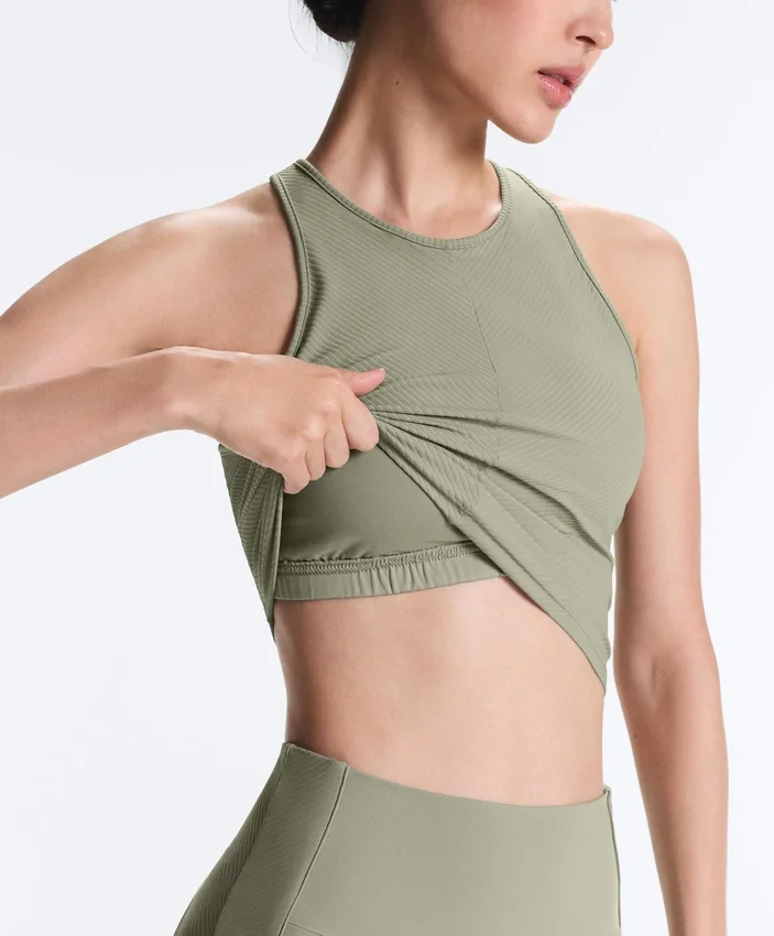 Rib Comfortlux Neckholder-Top Rib Comfortlux Neckholder-Top
