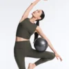 Ärmelloses Comfortlux-Tops mit Rippstrick