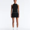 Zeilagiger, hoch taillierter Short-Rock