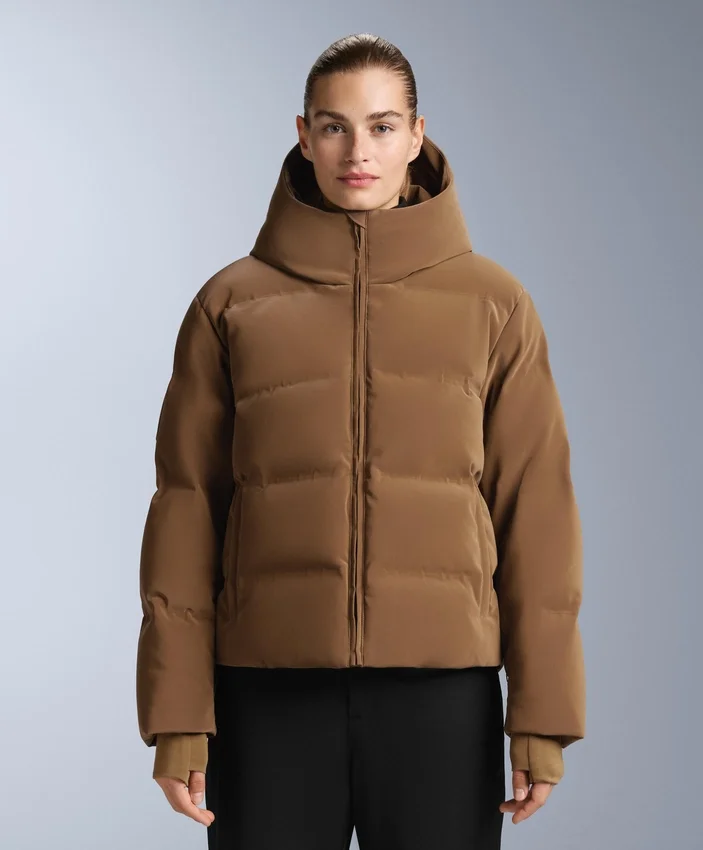 Satin-Jacke 80 % Daunen und 20 % Federn Minardi Piume Ski wasserabweisend Satin-Jacke 80 % Daunen und 20 % Federn Minardi Piume Ski wasserabweisend