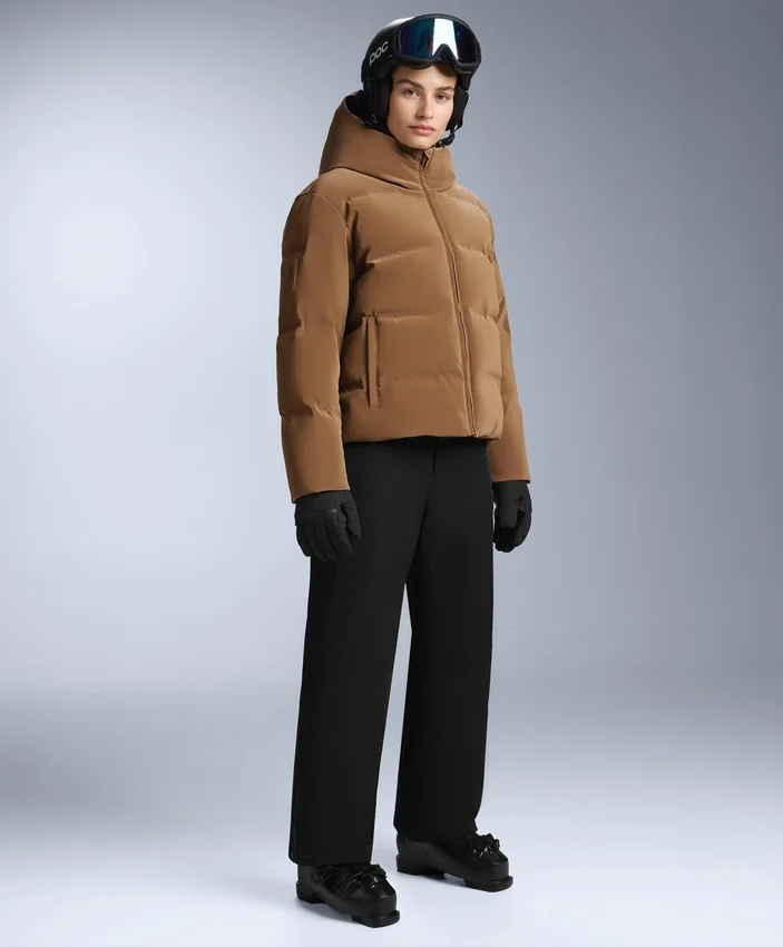 Satin-Jacke 80 % Daunen und 20 % Federn Minardi Piume Ski wasserabweisend Satin-Jacke 80 % Daunen und 20 % Federn Minardi Piume Ski wasserabweisend