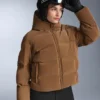 Satin-Jacke 80 % Daunen und 20 % Federn Minardi Piume Ski wasserabweisend Satin-Jacke 80 % Daunen und 20 % Federn Minardi Piume Ski wasserabweisend