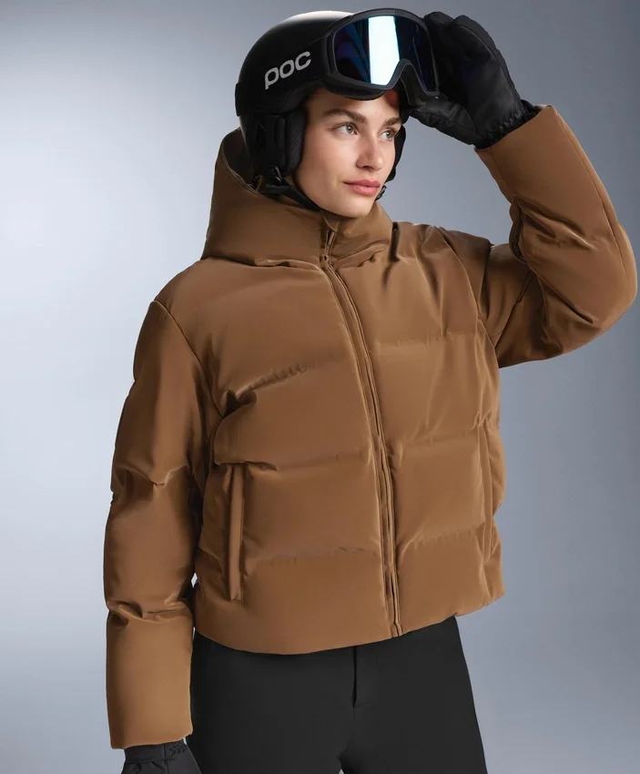 Satin-Jacke 80 % Daunen und 20 % Federn Minardi Piume Ski wasserabweisend Satin-Jacke 80 % Daunen und 20 % Federn Minardi Piume Ski wasserabweisend
