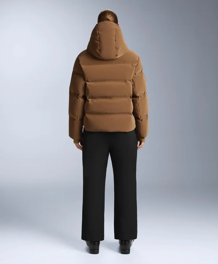 Satin-Jacke 80 % Daunen und 20 % Federn Minardi Piume Ski wasserabweisend Satin-Jacke 80 % Daunen und 20 % Federn Minardi Piume Ski wasserabweisend
