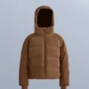 Satin-Jacke 80 % Daunen und 20 % Federn Minardi Piume Ski wasserabweisend Satin-Jacke 80 % Daunen und 20 % Federn Minardi Piume Ski wasserabweisend