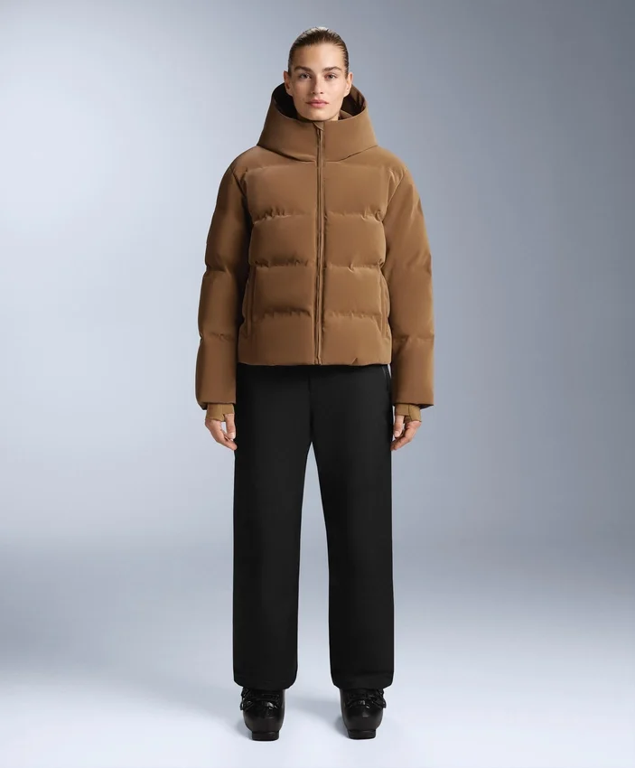 Satin-Jacke 80 % Daunen und 20 % Federn Minardi Piume Ski wasserabweisend Satin-Jacke 80 % Daunen und 20 % Federn Minardi Piume Ski wasserabweisend