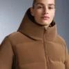 Satin-Jacke 80 % Daunen und 20 % Federn Minardi Piume Ski wasserabweisend Satin-Jacke 80 % Daunen und 20 % Federn Minardi Piume Ski wasserabweisend