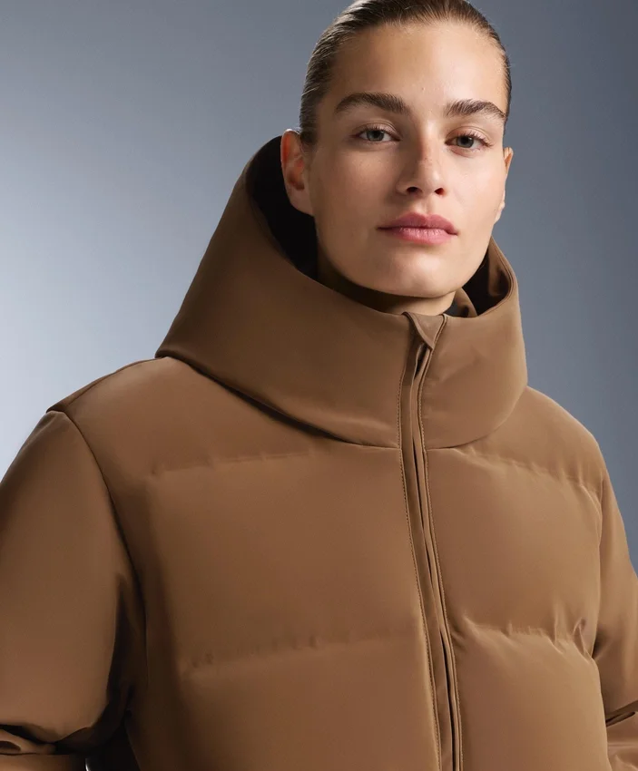 Satin-Jacke 80 % Daunen und 20 % Federn Minardi Piume Ski wasserabweisend Satin-Jacke 80 % Daunen und 20 % Federn Minardi Piume Ski wasserabweisend