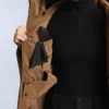 Satin-Jacke 80 % Daunen und 20 % Federn Minardi Piume Ski wasserabweisend Satin-Jacke 80 % Daunen und 20 % Federn Minardi Piume Ski wasserabweisend