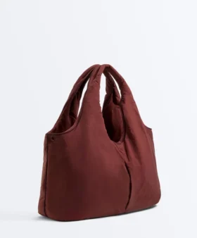 Shopper-Tasche mit Kontrastbesatz