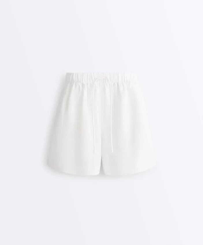 Shorts aus Baumwollmischung Shorts aus Baumwollmischung