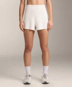 Shorts aus gewaschenem Strick Shorts aus gewaschenem Strick