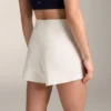 Shorts aus gewaschenem Strick Shorts aus gewaschenem Strick