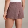 Shorts aus gewaschenem Strick Shorts aus gewaschenem Strick