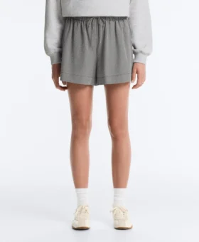 Shorts aus Lyocell-Mischgewebe mit Vichy-Karomuster