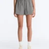 Shorts aus Lyocell-Mischgewebe mit Vichy-Karomuster