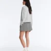 Shorts aus Lyocell-Mischgewebe mit Vichy-Karomuster