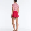 Shorts aus Piqué-Baumwolle