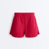 Shorts aus Piqué-Baumwolle