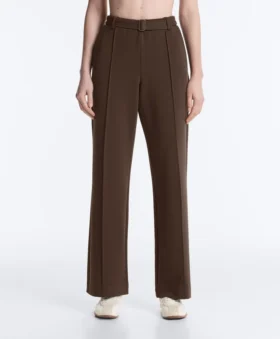 Slim-Fit-Piqué-Hose mit niedriger Leibhöhe aus Baumwolle Slim-Fit-Piqué-Hose mit niedriger Leibhöhe aus Baumwolle