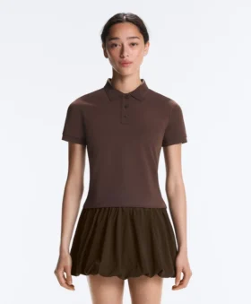 Slim-Fit-Polohemd aus Piqué-Baumwolle