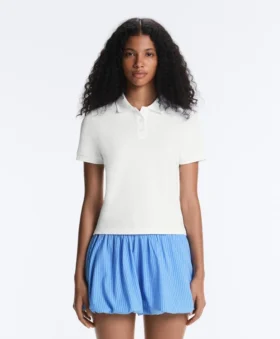 Slim-Fit-Polohemd aus Piqué-Baumwolle