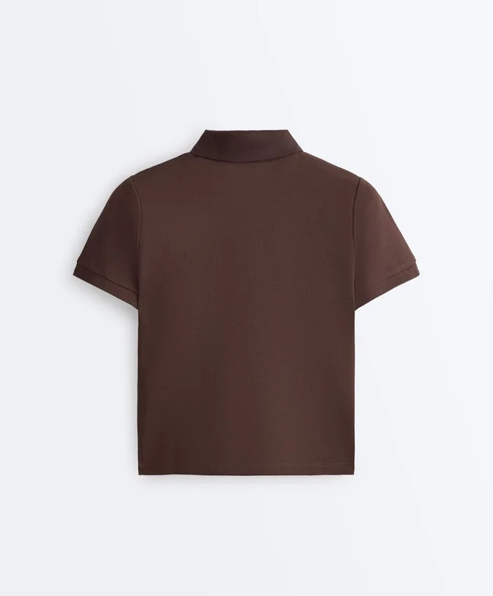 Slim-Fit-Polohemd aus Piqué-Baumwolle Slim-Fit-Polohemd aus Piqué-Baumwolle
